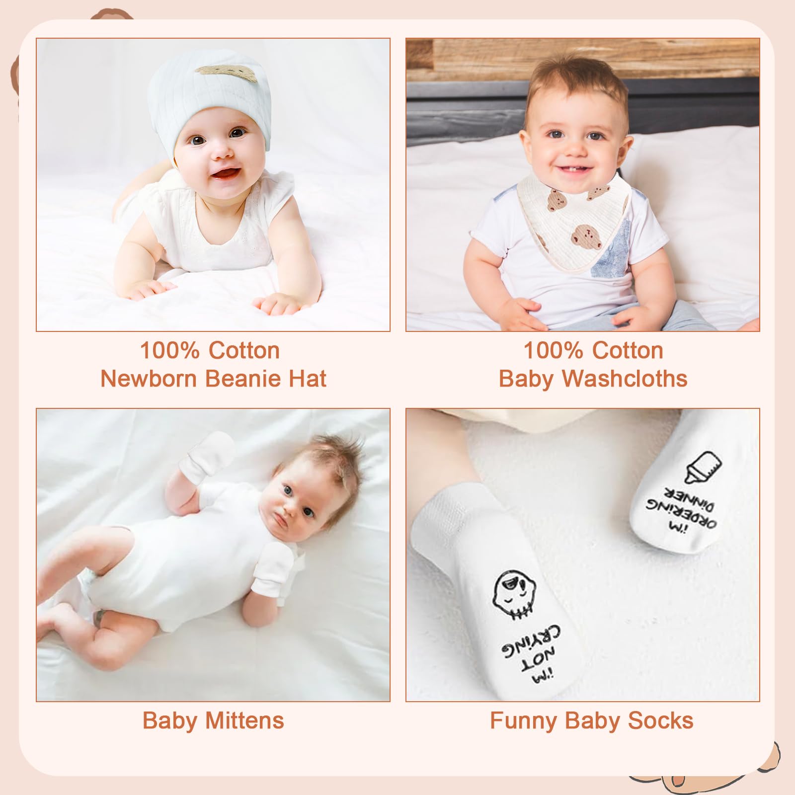 BELIVIUM funny-socks image adds playful style and keeps tiny feet warm