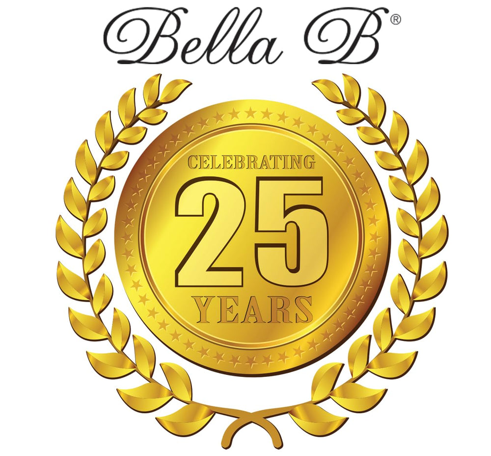 Bella B Hair Conditioner label closeup—paraben- and sulfate-free formula