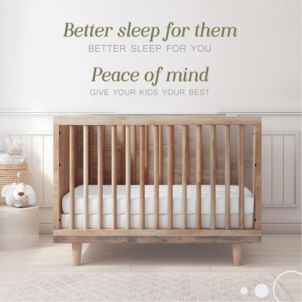 Bella Coterie bamboo crib sheet closeup fabric showing silky texture for cozy nights