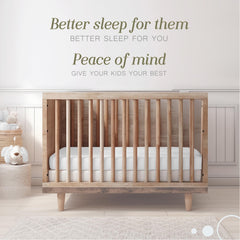 Bella Coterie bamboo crib sheet closeup fabric showing silky texture for cozy nights