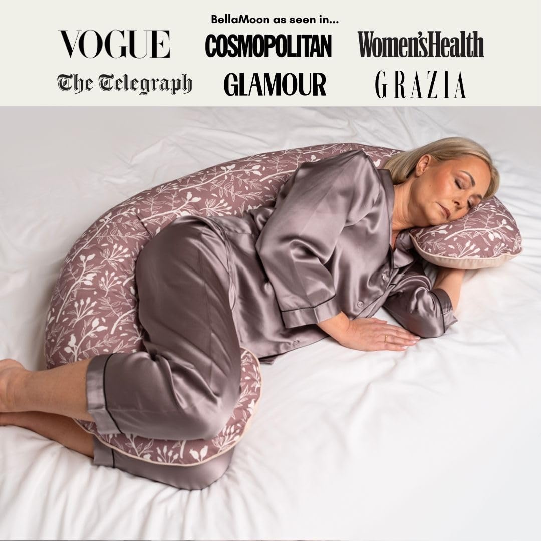 BellaMoon bedroom-ready snuggle setup demonstrates cozy motherhood moments.
