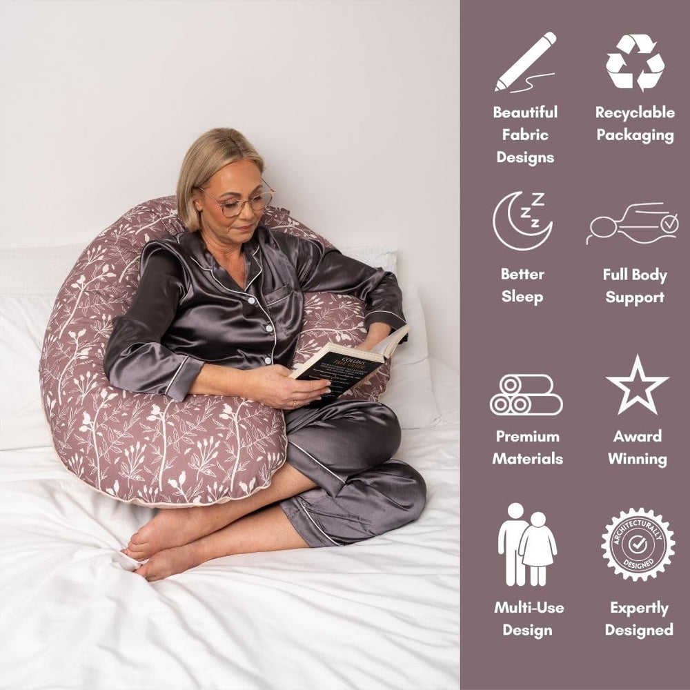 BellaMoon removable washable cover emphasizes easy care and longevity.