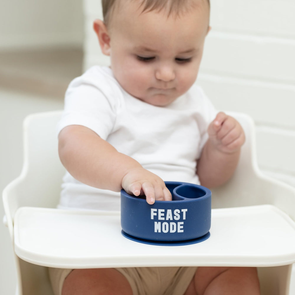 Bella Tunno Miss Mess silicone is BPA-free and food-grade for safe mealtimes.