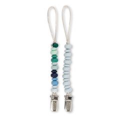 Bella Tunno pacifier clip Soft Boy closeup highlights safe silicone texture for gentle teething.