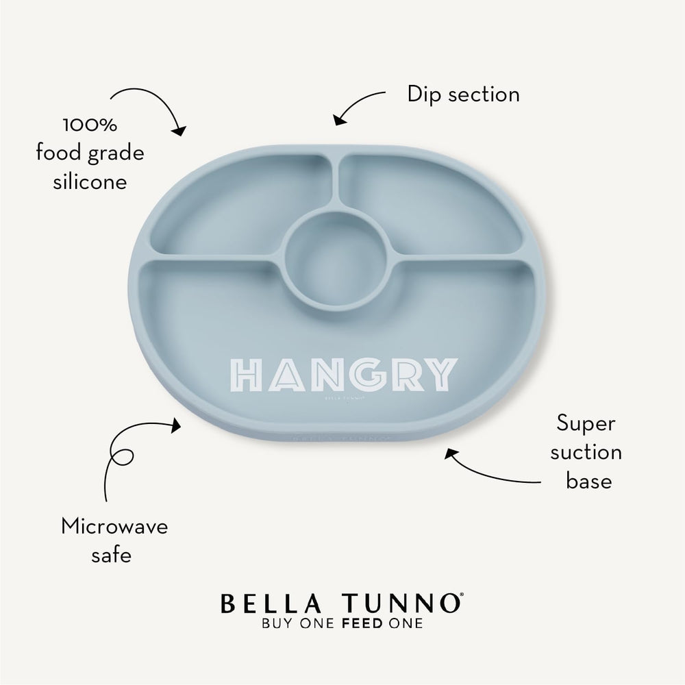 Bella Tunno silicone plate ideal for baby-led weaning and gentle textures