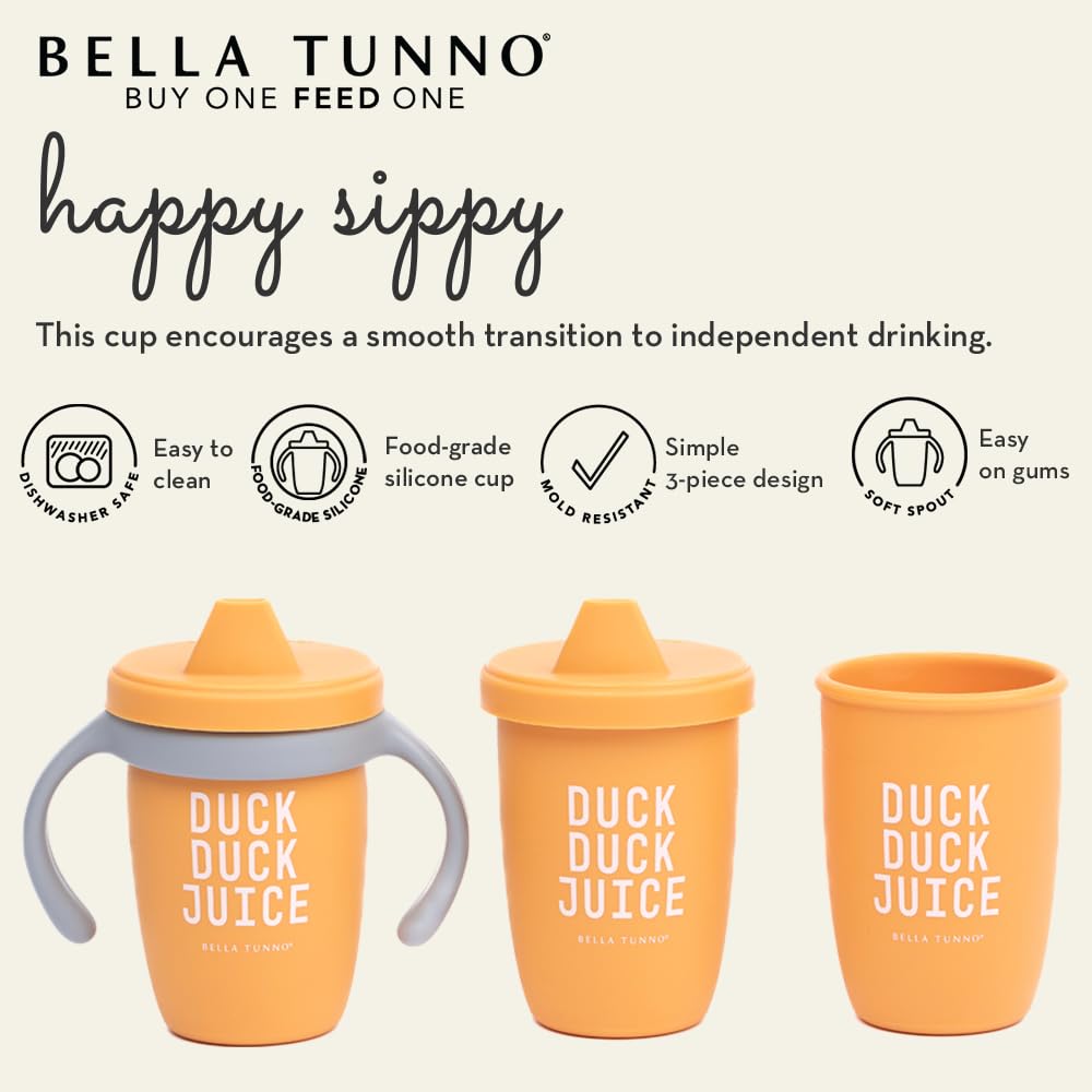 Bella Tunno Sippy Cup close-up of the soft spout demonstrates gentle gum comfort.