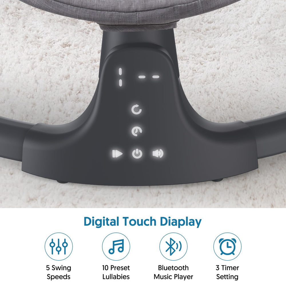 Bellababy 3-seat-positions adapt to growing baby for comfort and security.