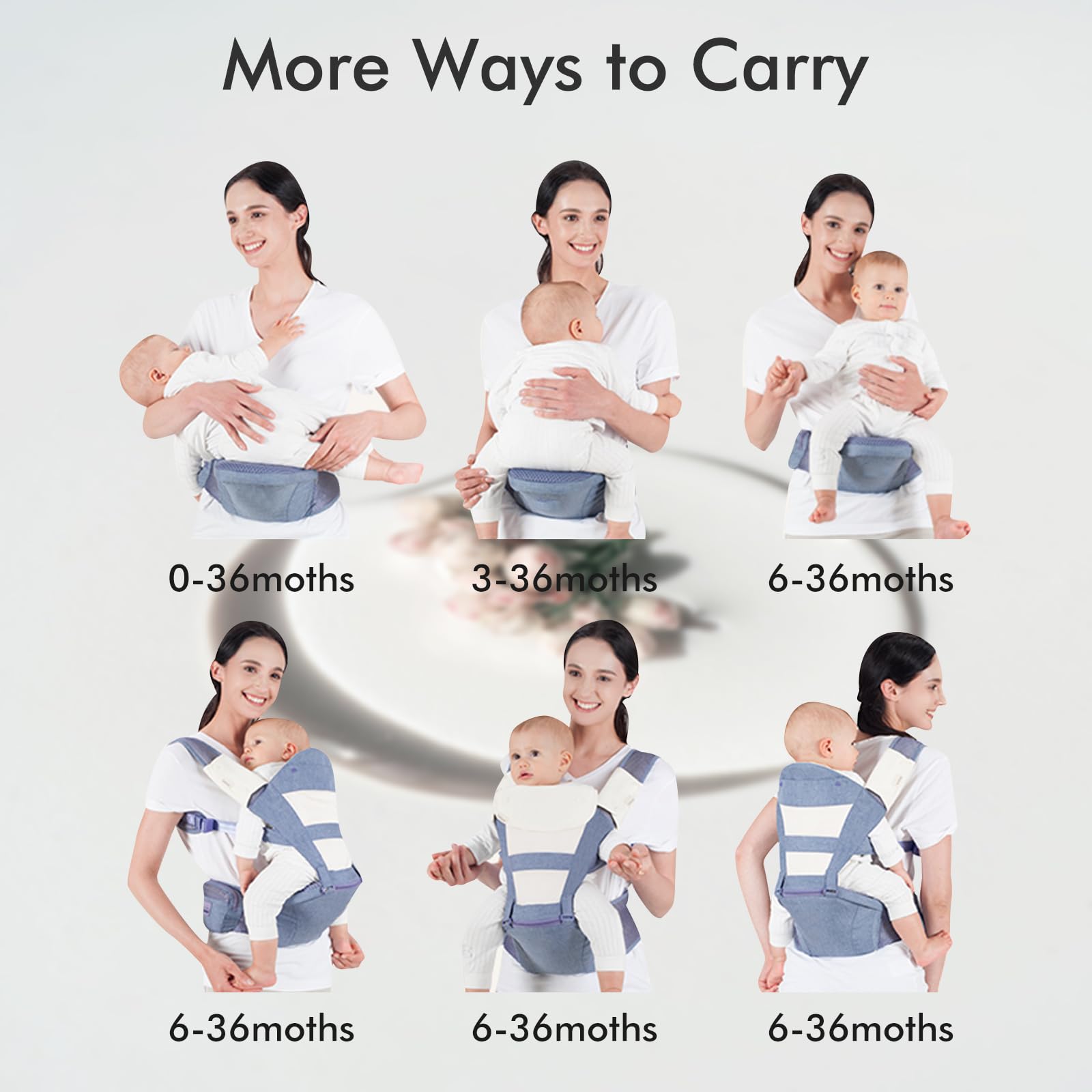 Bellababy saliva towel absorbs moisture to keep surfaces clean.
