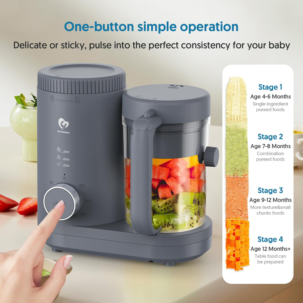Bellababy triple-lock design ensures safe operation
