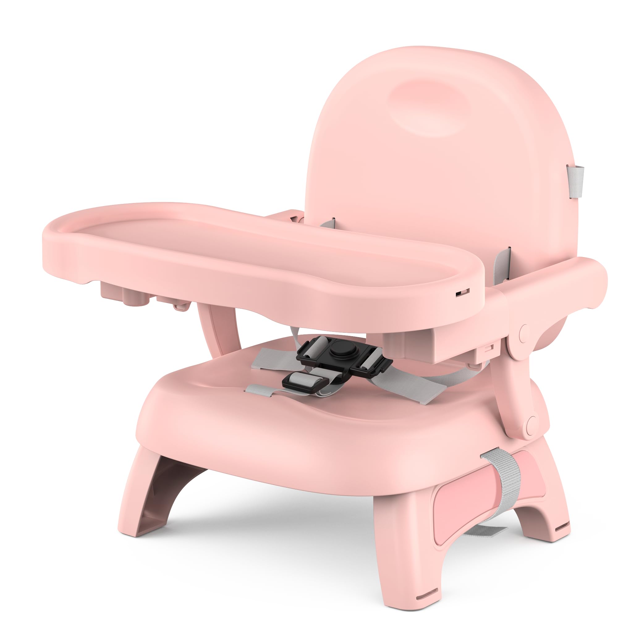 Bella's Friends 3-in-1 booster seat with adjustable tray set for mealtime.