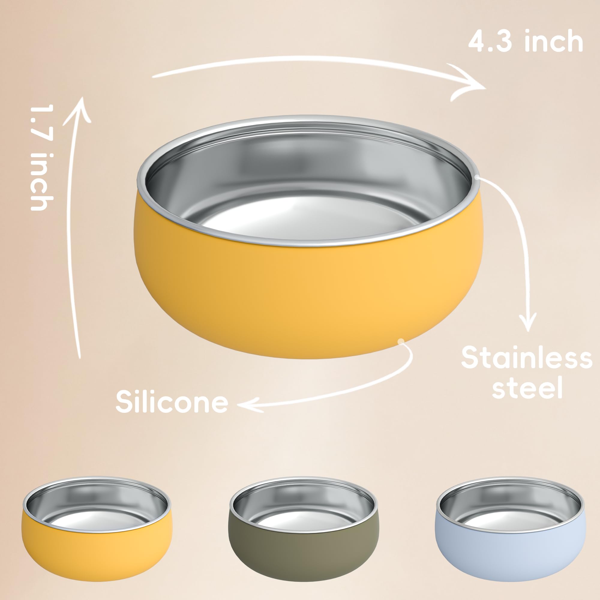 Bella's Friends dishwasher-safe bowls for quick cleanup after meals
