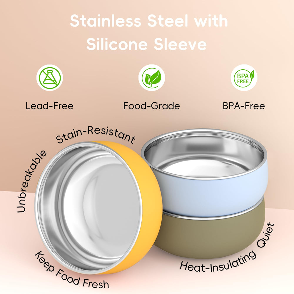 Bella's Friends stainless steel interior resists stains and odors