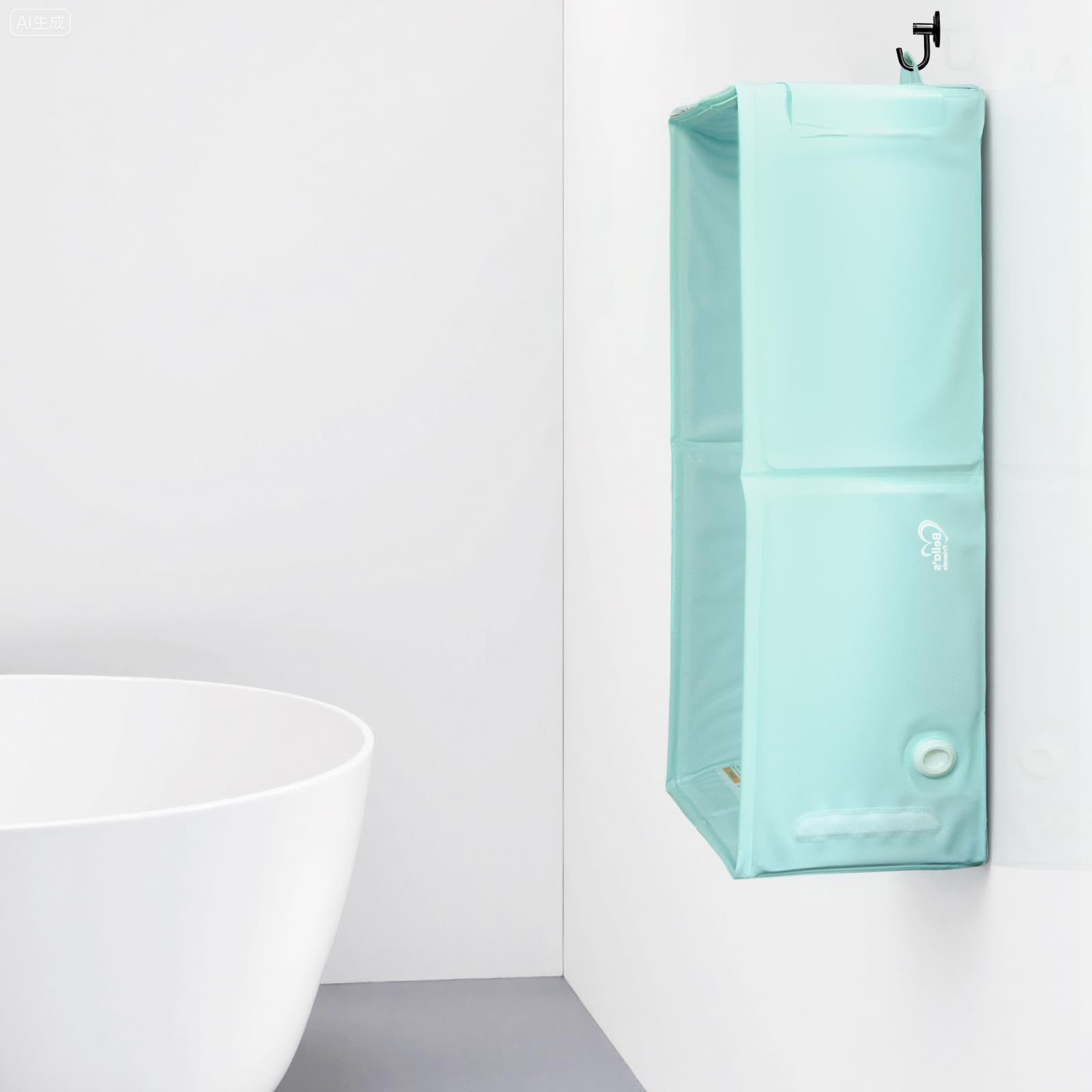 Bella's Friends tub for multi-scene use: standalone or shower-assisted