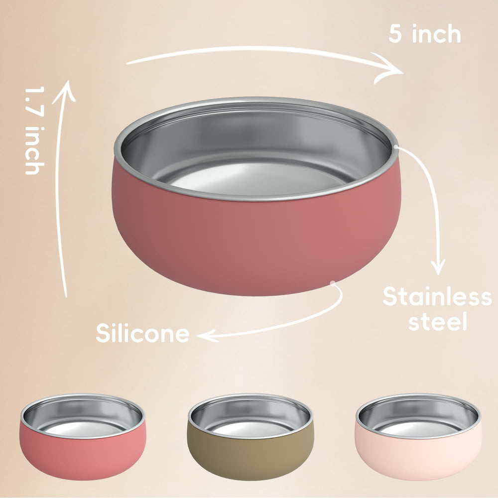 Bella's Friends stainless core with BPA-free silicone exterior heat shield
