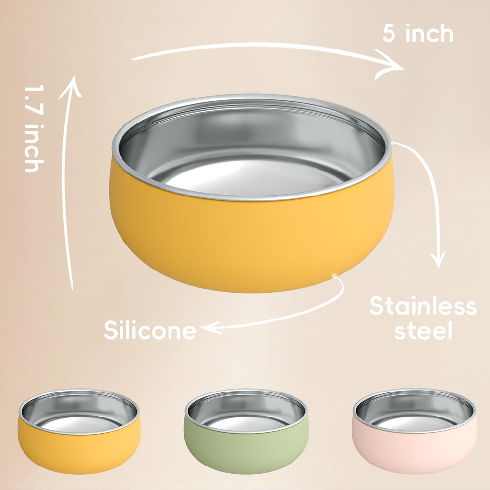 Bella's Friends dishwasher-safe bowls simplify cleanup after busy family meals.