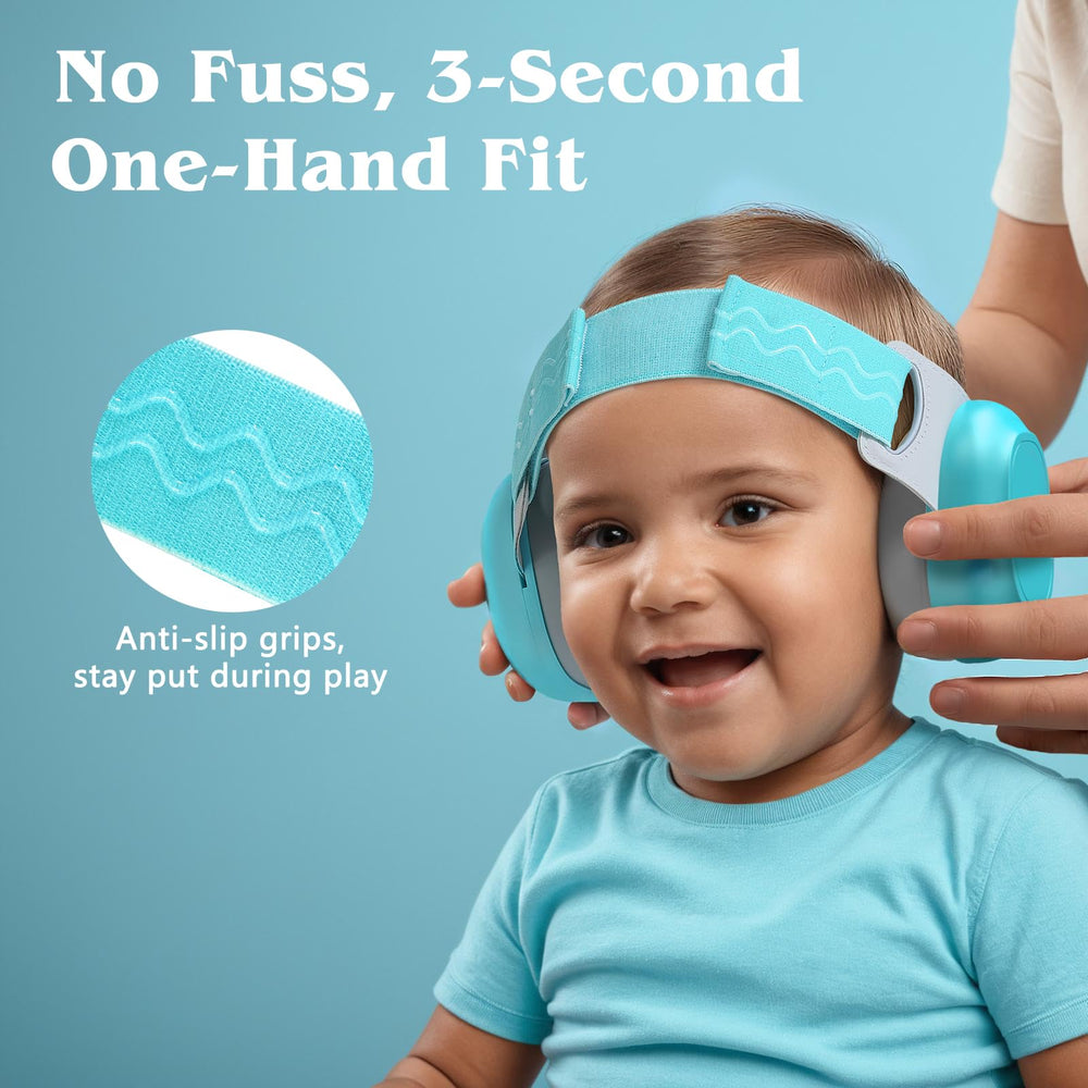Bella's Friends anti-slip grips keep the headband secure during activity.