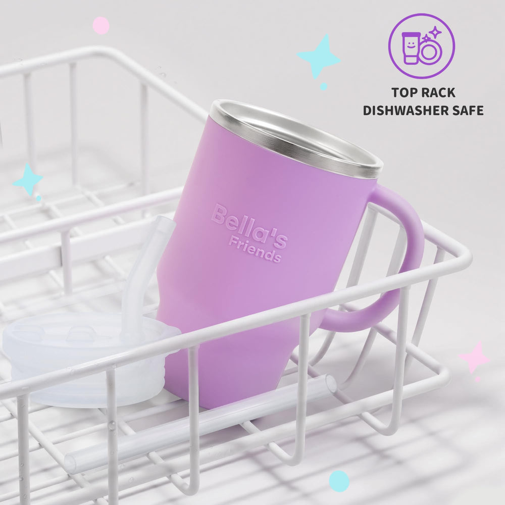 Bella's Friends Handy Mini Tumbler 9oz design fits small hands and snack-time routines.