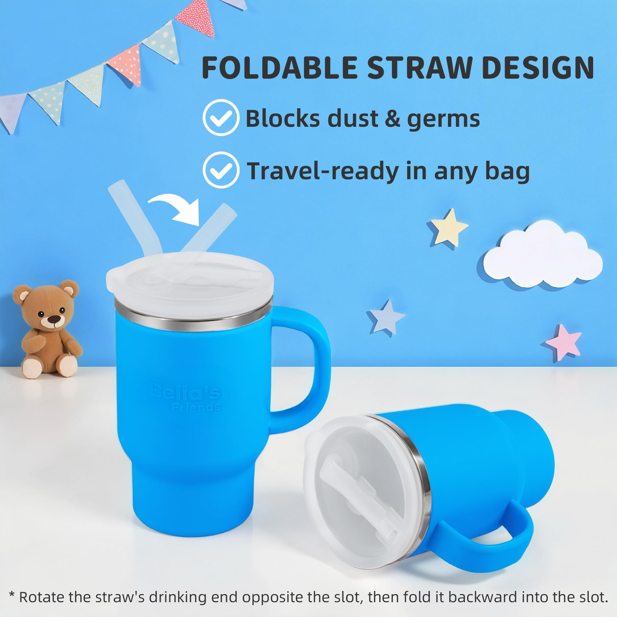 Bella's Friends Handy Mini Tumbler dishwasher-safe for quick cleaning and hassle-free maintenance