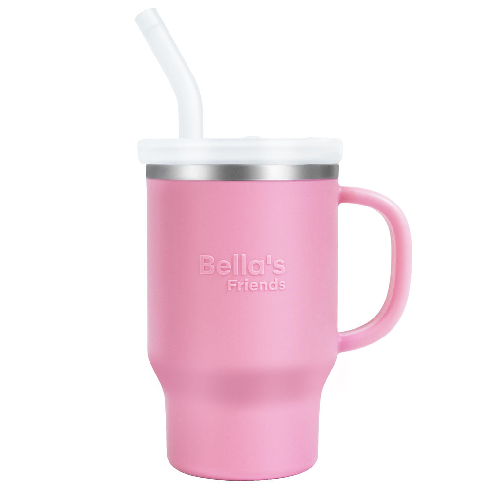 Bella's Friends Handy Mini Tumbler with silicone shell for mess-free hydration.