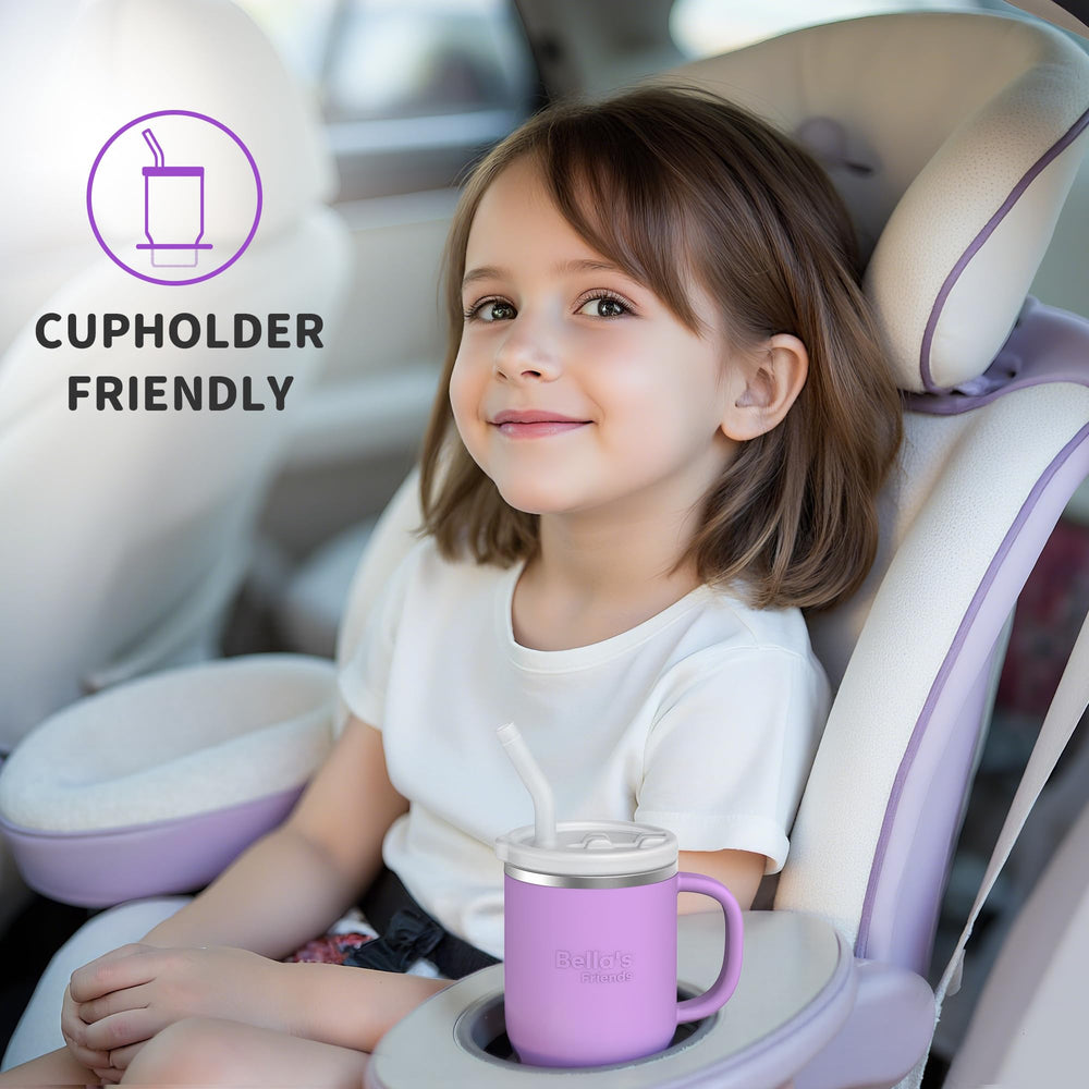 Bella's Friends Handy Mini Tumbler is travel-friendly with mess-free sipping at home or on the go.