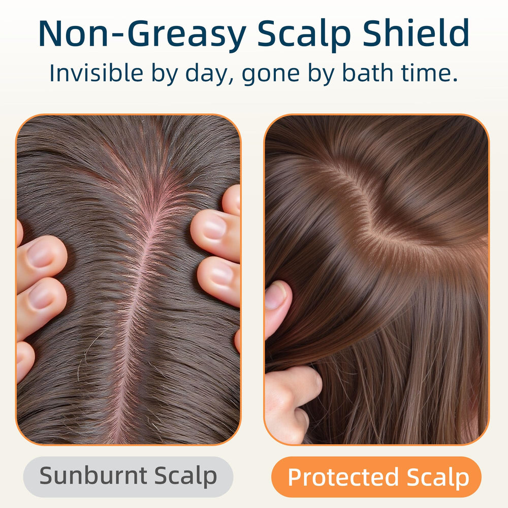 Bella's Friends SPF 50 safe-on-scalp design protects sensitive areas.