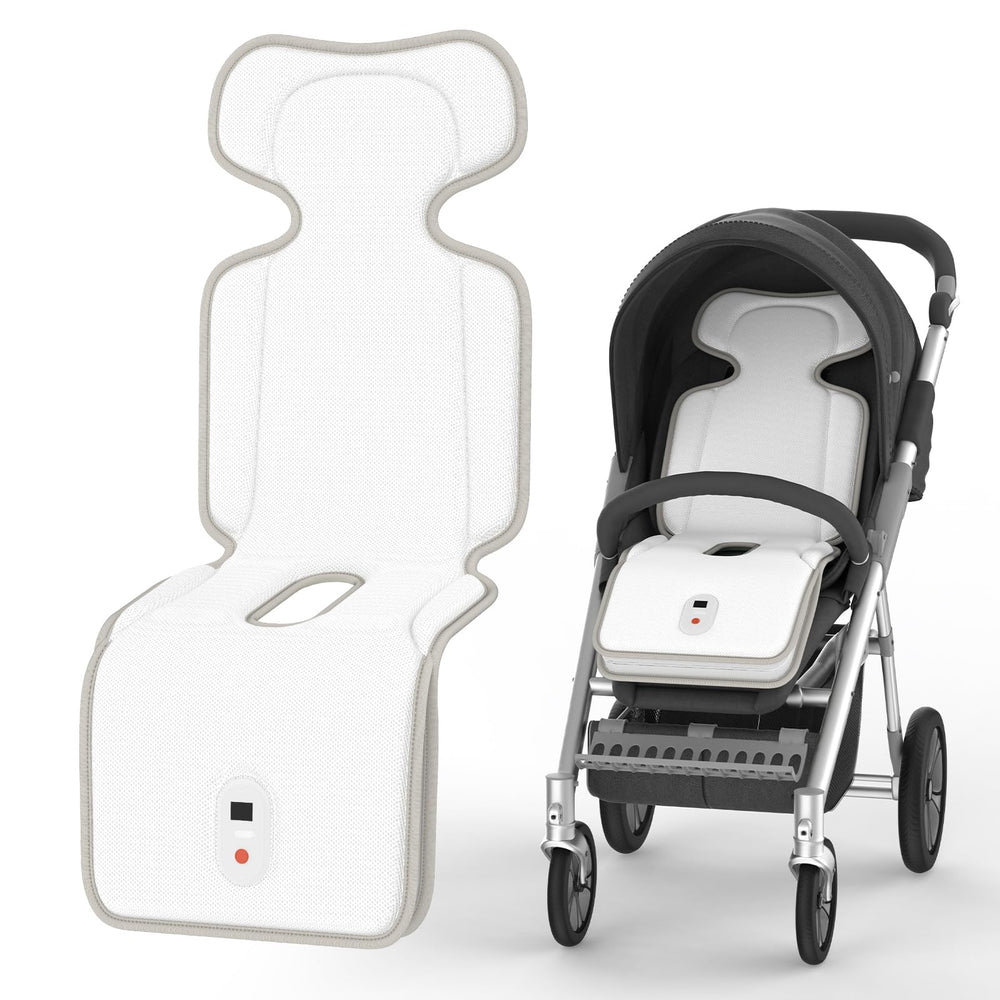 Bella's Friends stroller cooling pad in use delivers all-around cooling for a comfortable ride