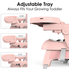 Bella's Friends travel-ready booster folded for easy car trips.