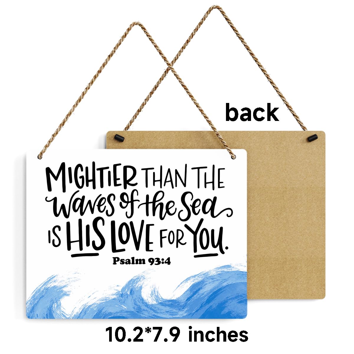 BELLOWDEER gift ideas sign thoughtful housewarming decor blending faith and style.