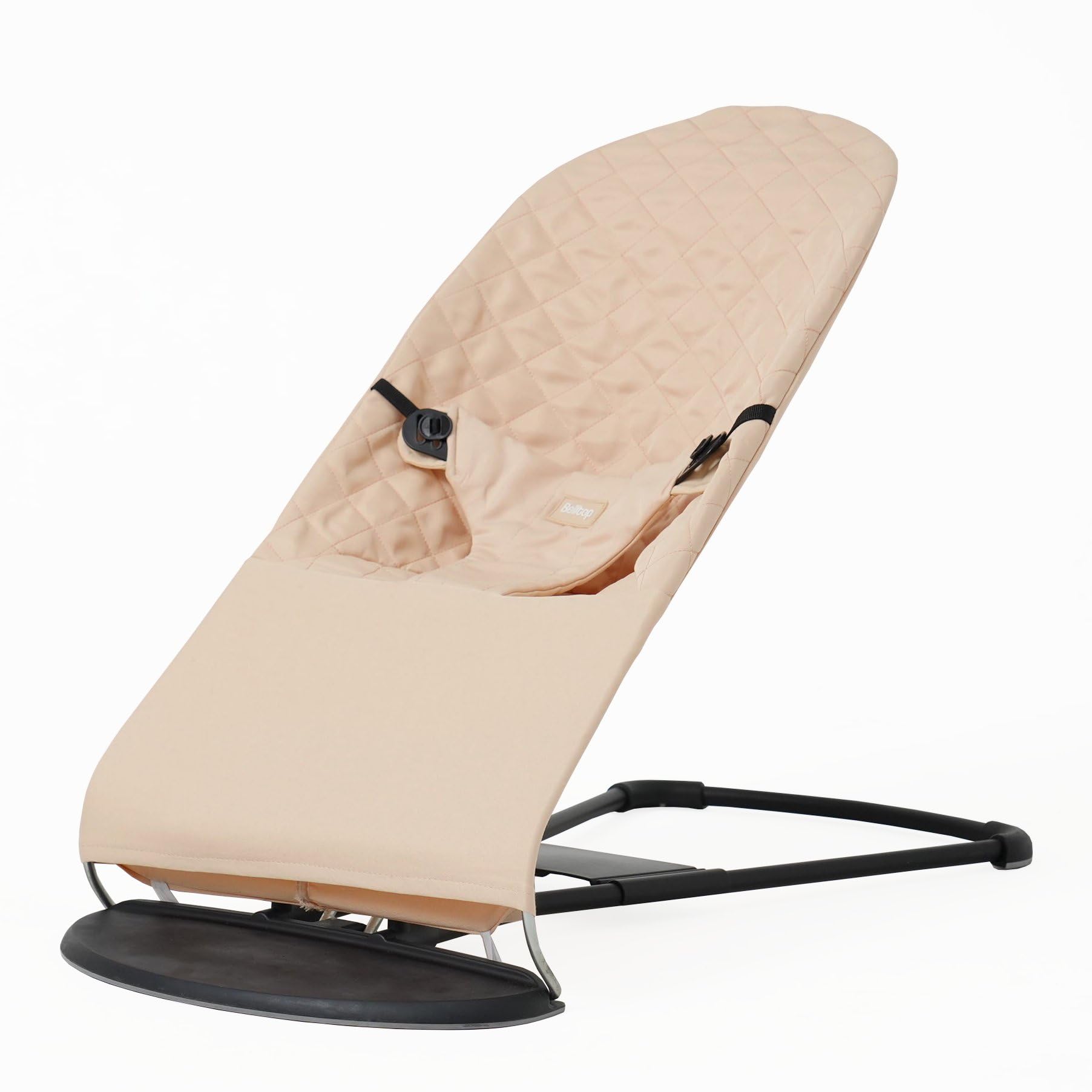Belltop soft fabric on baby bouncer cover delivers gentle touch for sensitive skin.