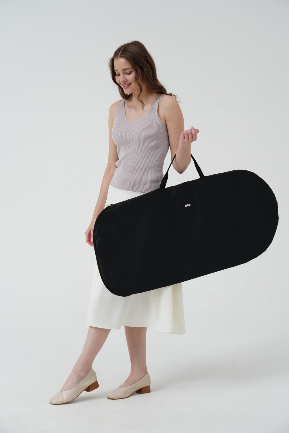 Belltop transport bag is compatible with BabyBjörn bouncers and similar models.