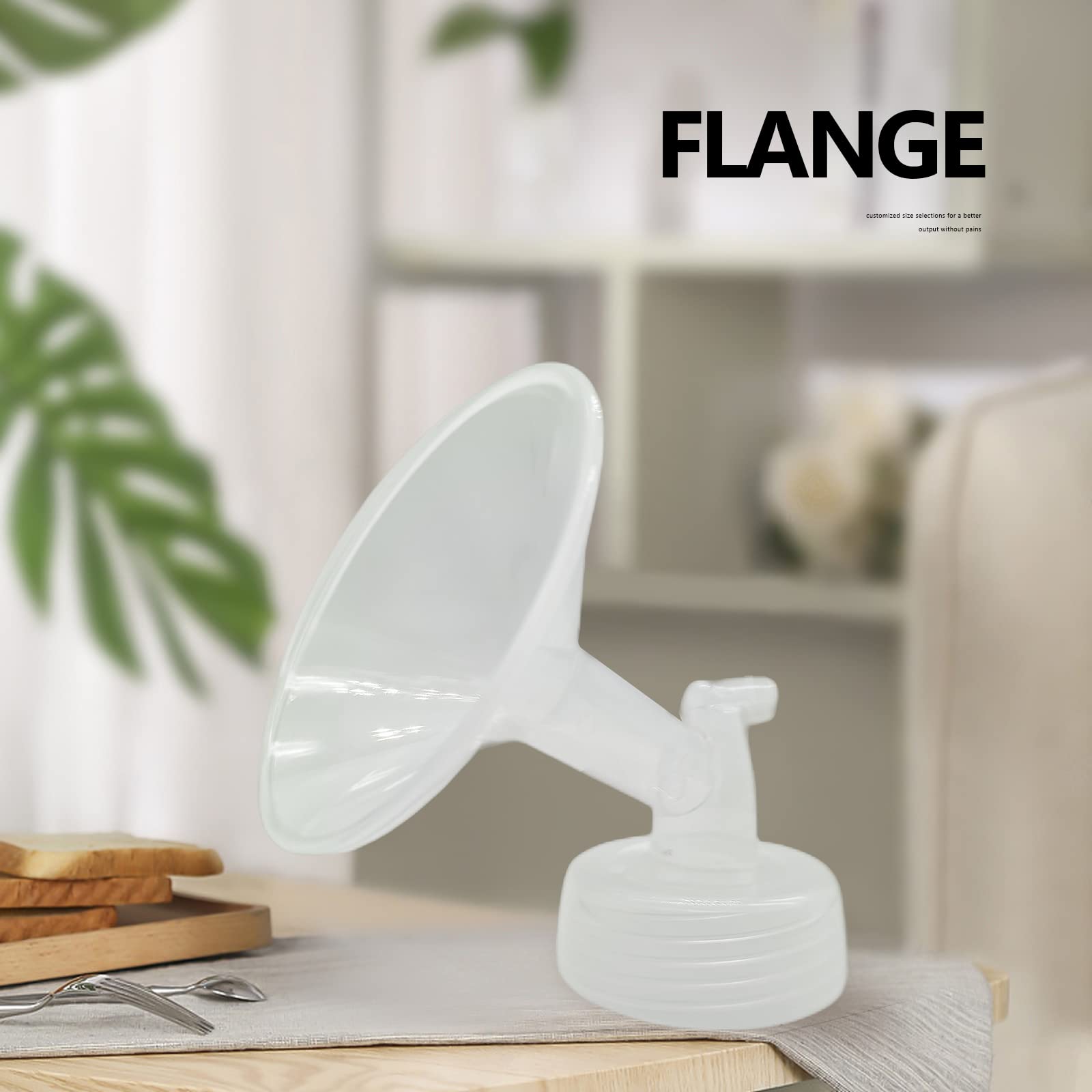 Belmikal BPA-free 19mm flange suitable for steam or microwave sanitization.