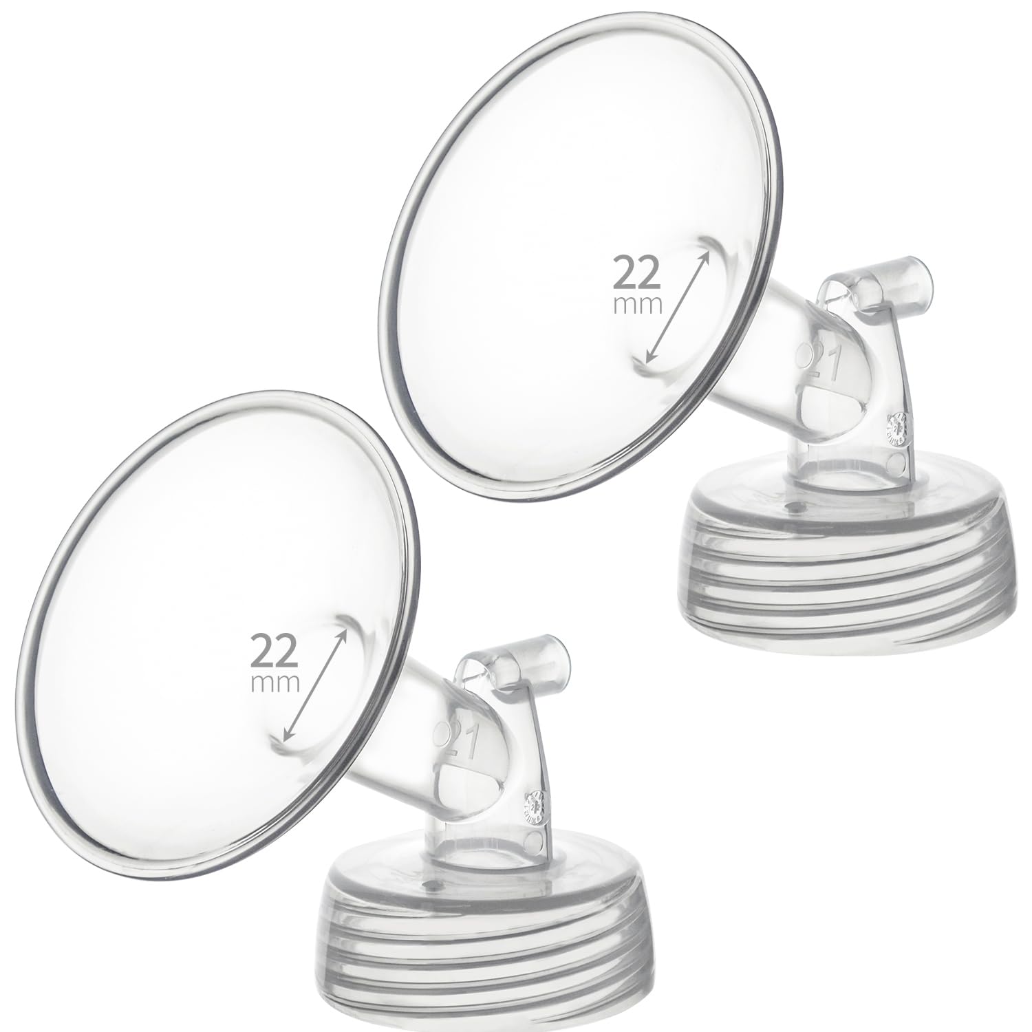 Belmikal 22mm flange front view for Spectrum pumps, easy compatibility.