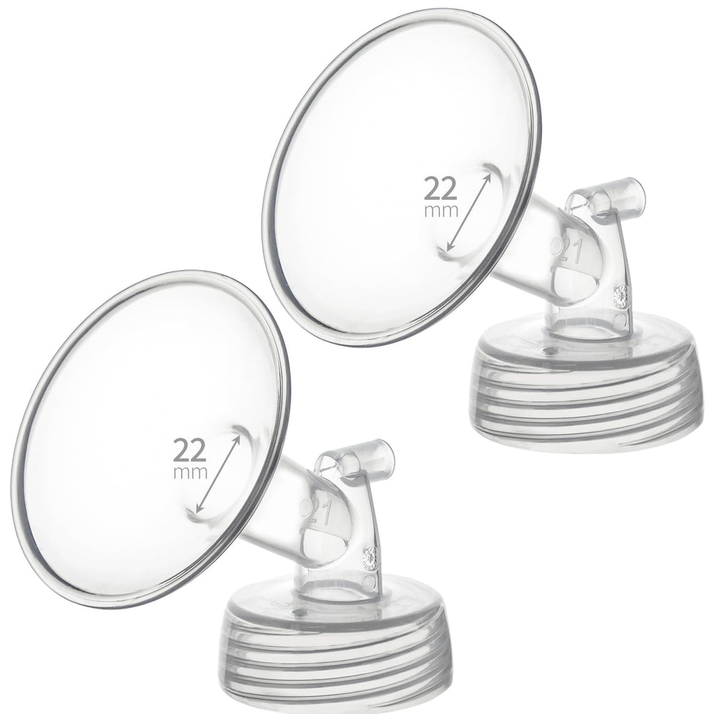 Belmikal 22mm flange front view for Spectrum pumps, easy compatibility.
