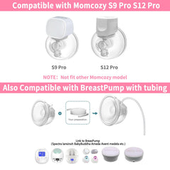 Belmikal compatible with Momcozy S9 Pro/S12 Pro for flexible pumping setups