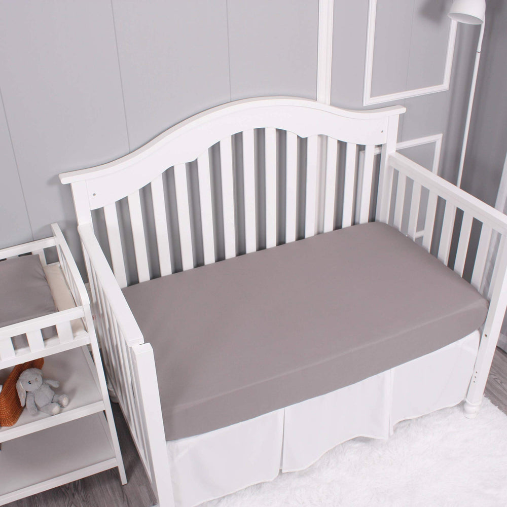 Belsden 3 Pack crib sheets soft-silk texture for gentle baby sleep