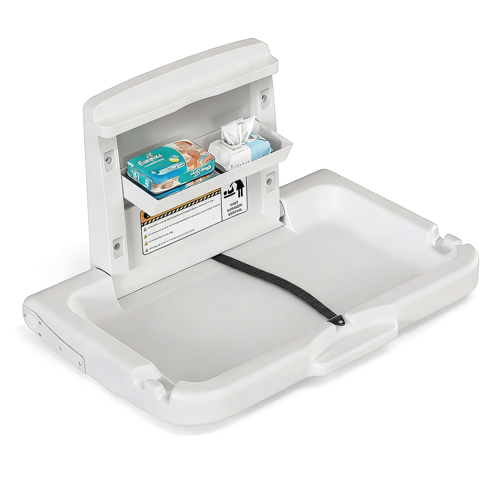 Belzar commercial bathroom setup in use for malls, offices, or schools