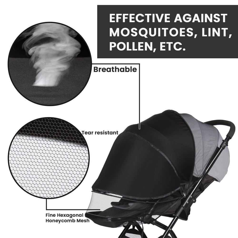 Bemece PVC-supported framework keeps the net open during movement.