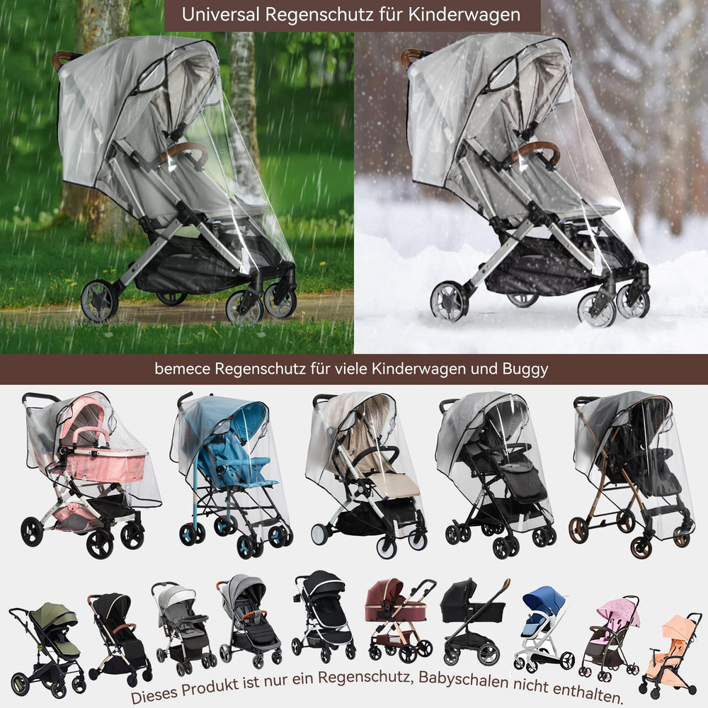 Bemece all-round protection guards against dust and wind outdoors