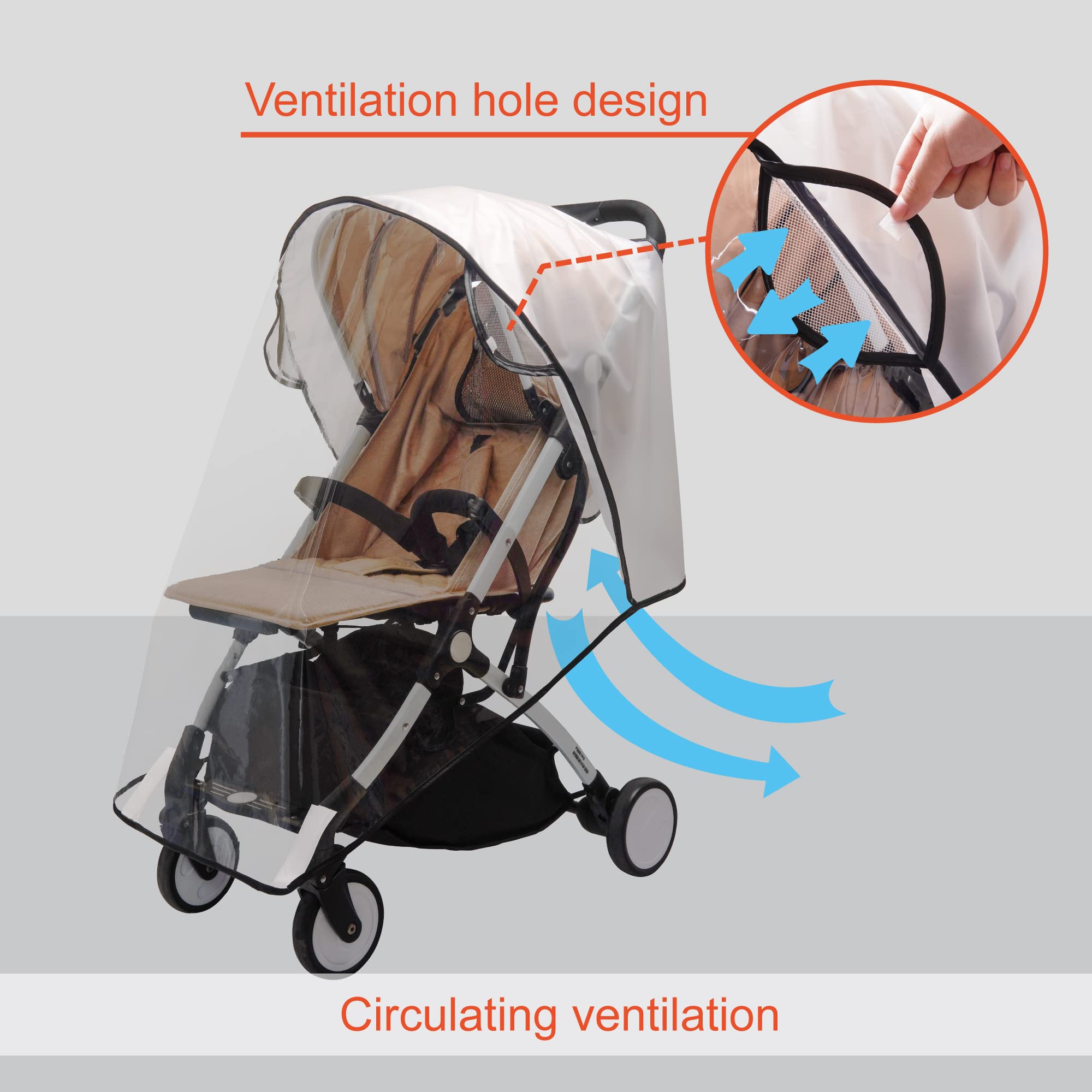 Bemece compact fold stores easily for travel