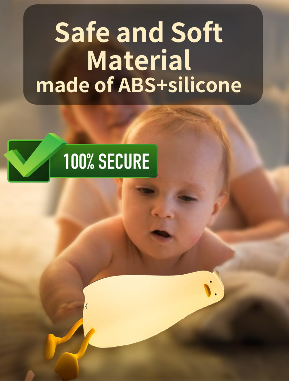 BemeedLigt night light with 30-minute timer for peaceful sleep.