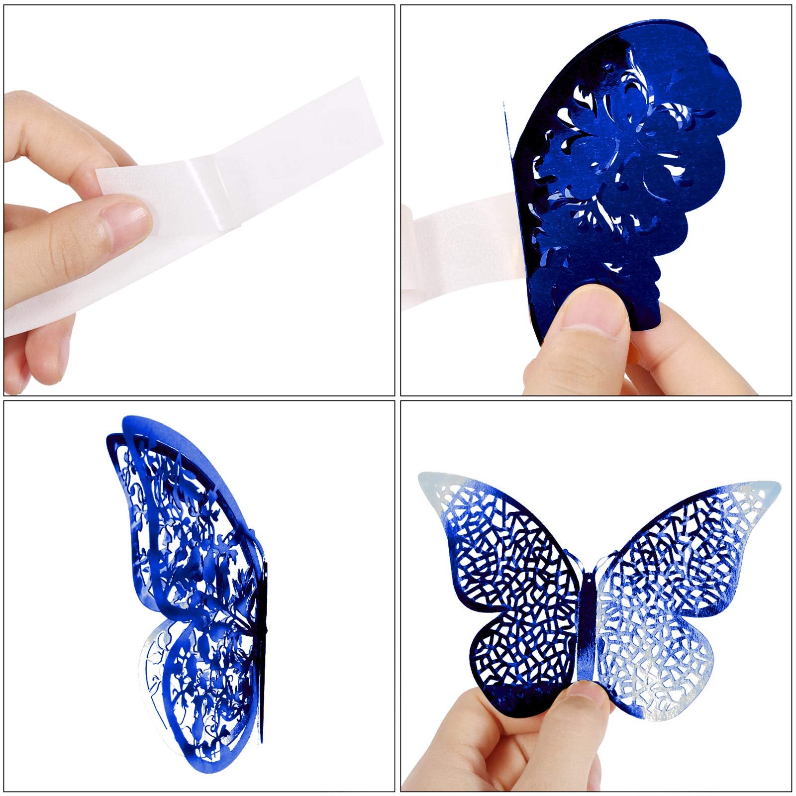 Bememo DIY room decor butterfly stickers ideal for easy themed room updates