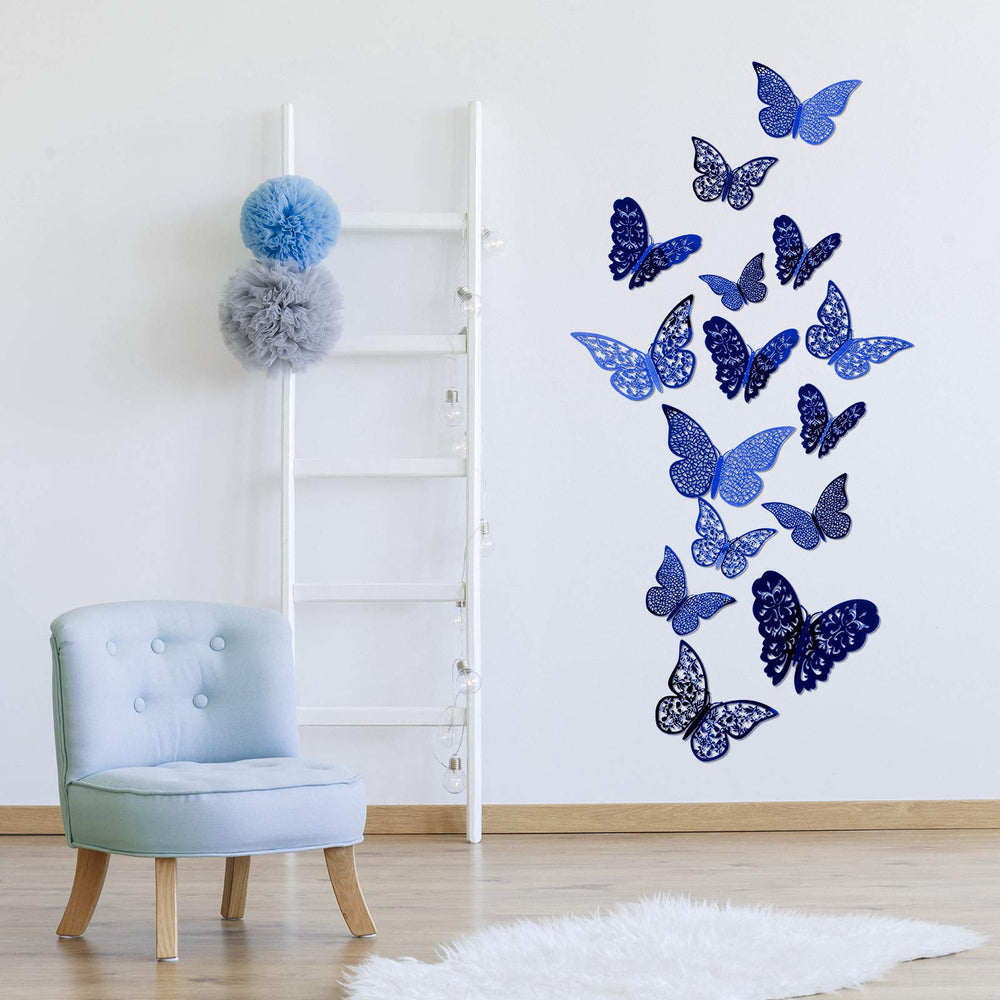 Bememo versatile butterfly decals perfect for parties, nurseries, offices and living spaces
