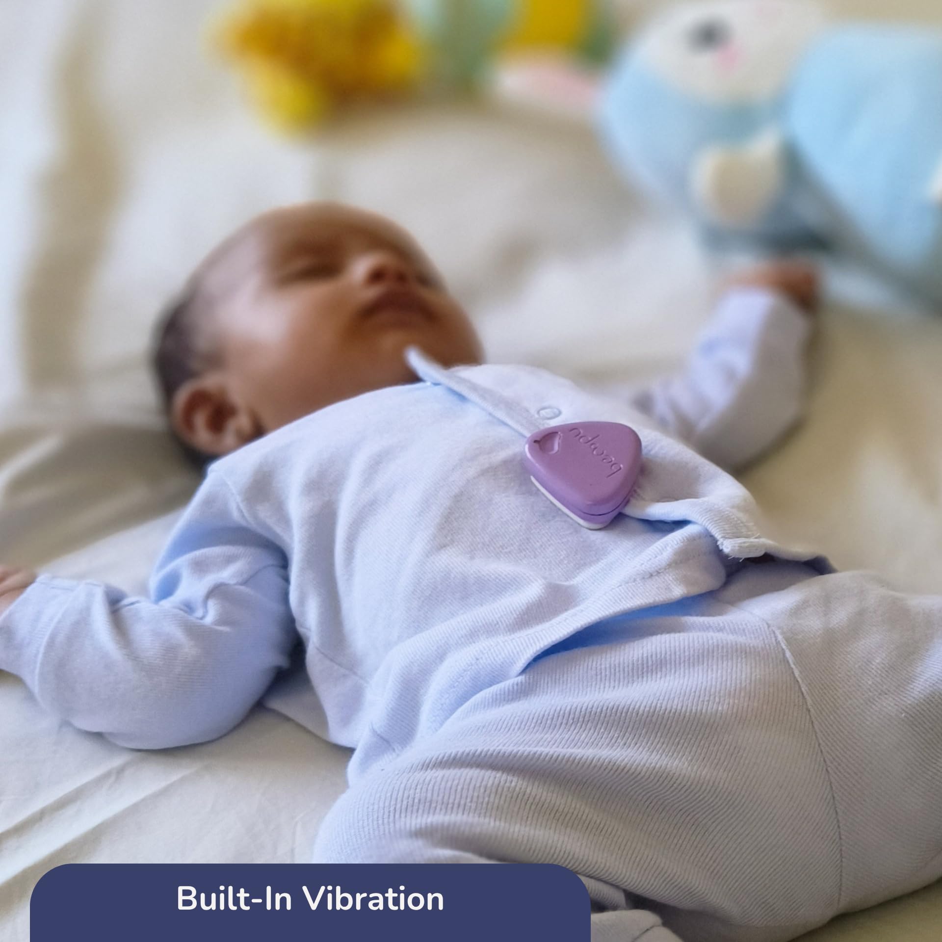Bempu Bellybutton portable design fits cribs and bassinets for flexible use.