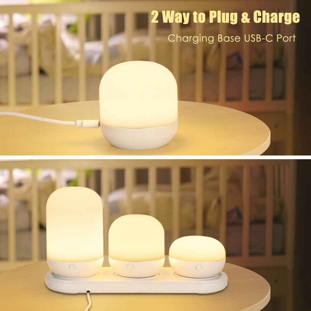 Benaep wall clip attachments turn lights into wall-mounted or portable lamps.