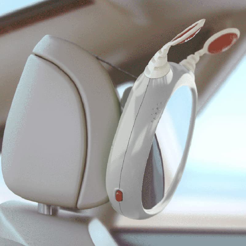 BENBAT OLY Active Car Mirror grey crash-tested design with shatter-proof construction.