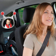 BENBAT OLY Active Car Mirror grey rear view provides wider visibility for parenting on the road.