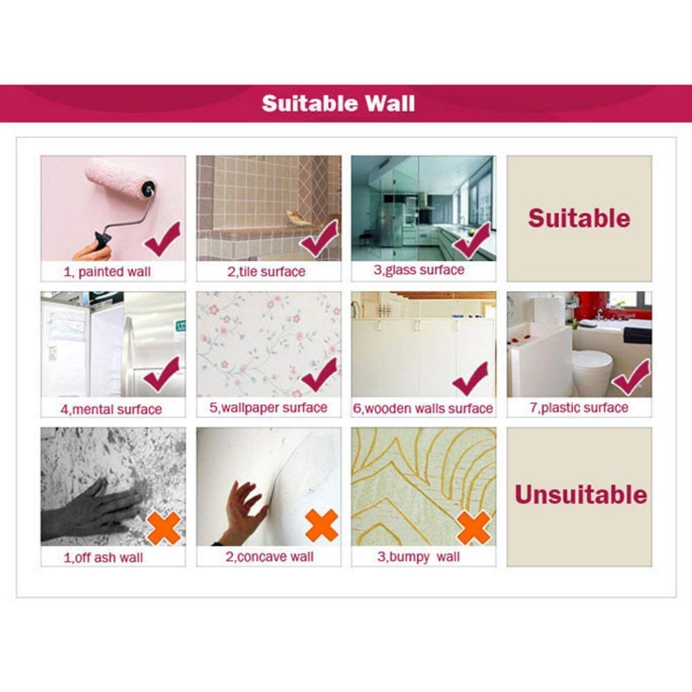 BENBO Easy activation glow wall sticker activate by light then apply