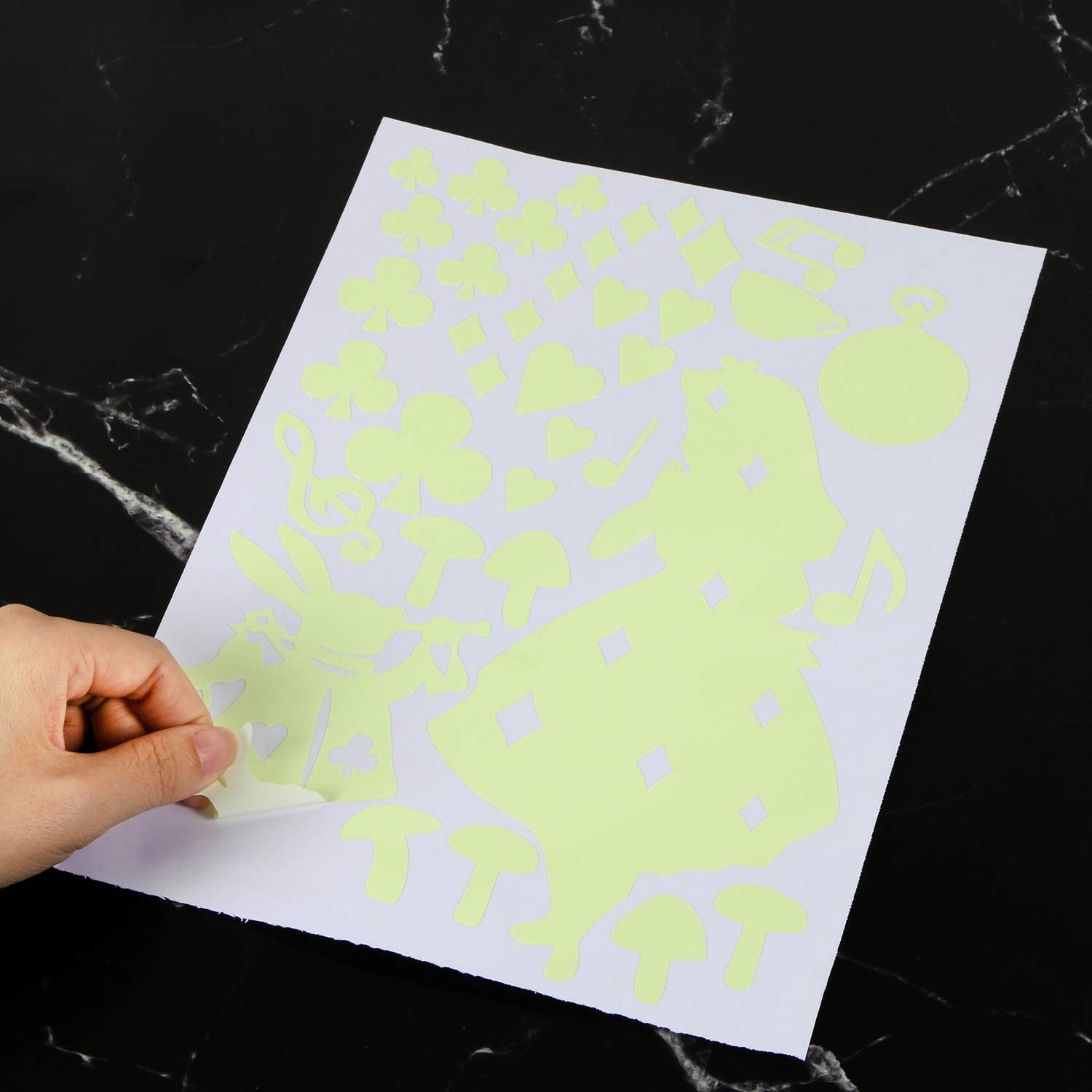 BENBO Removable wall decals peel and stick without wall damage