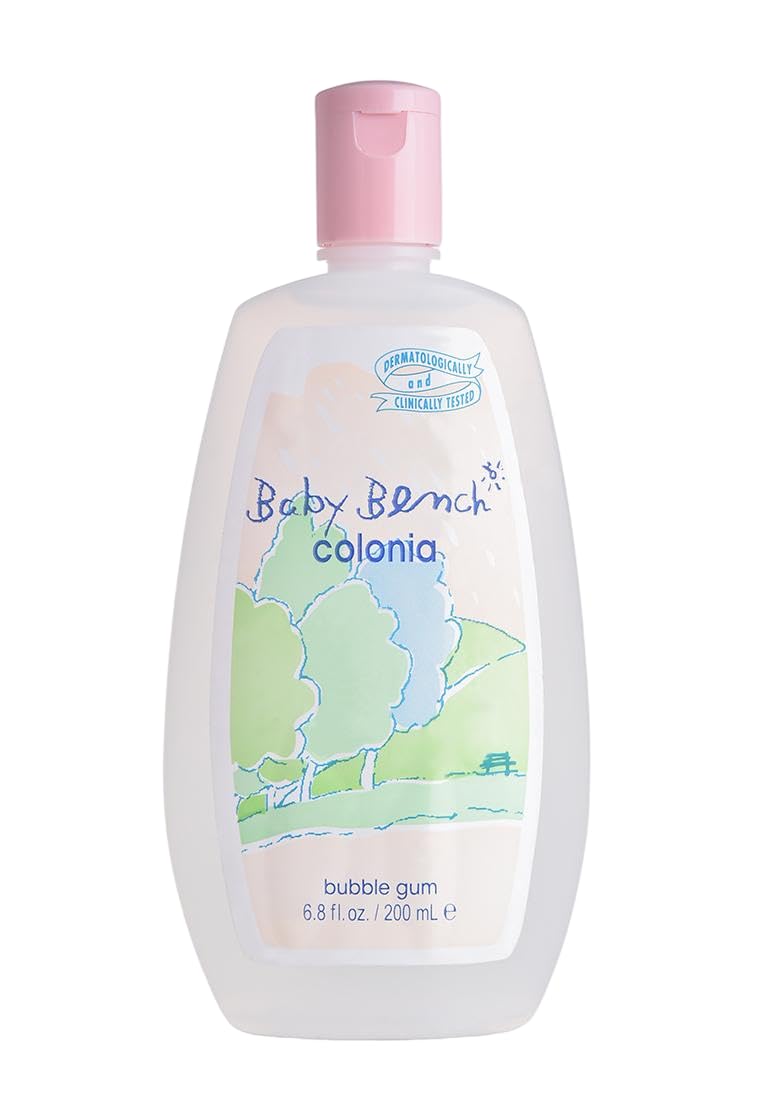 Bench Baby Cologne Bubble Gum bottle front highlights a gentle, family-friendly fragrance.