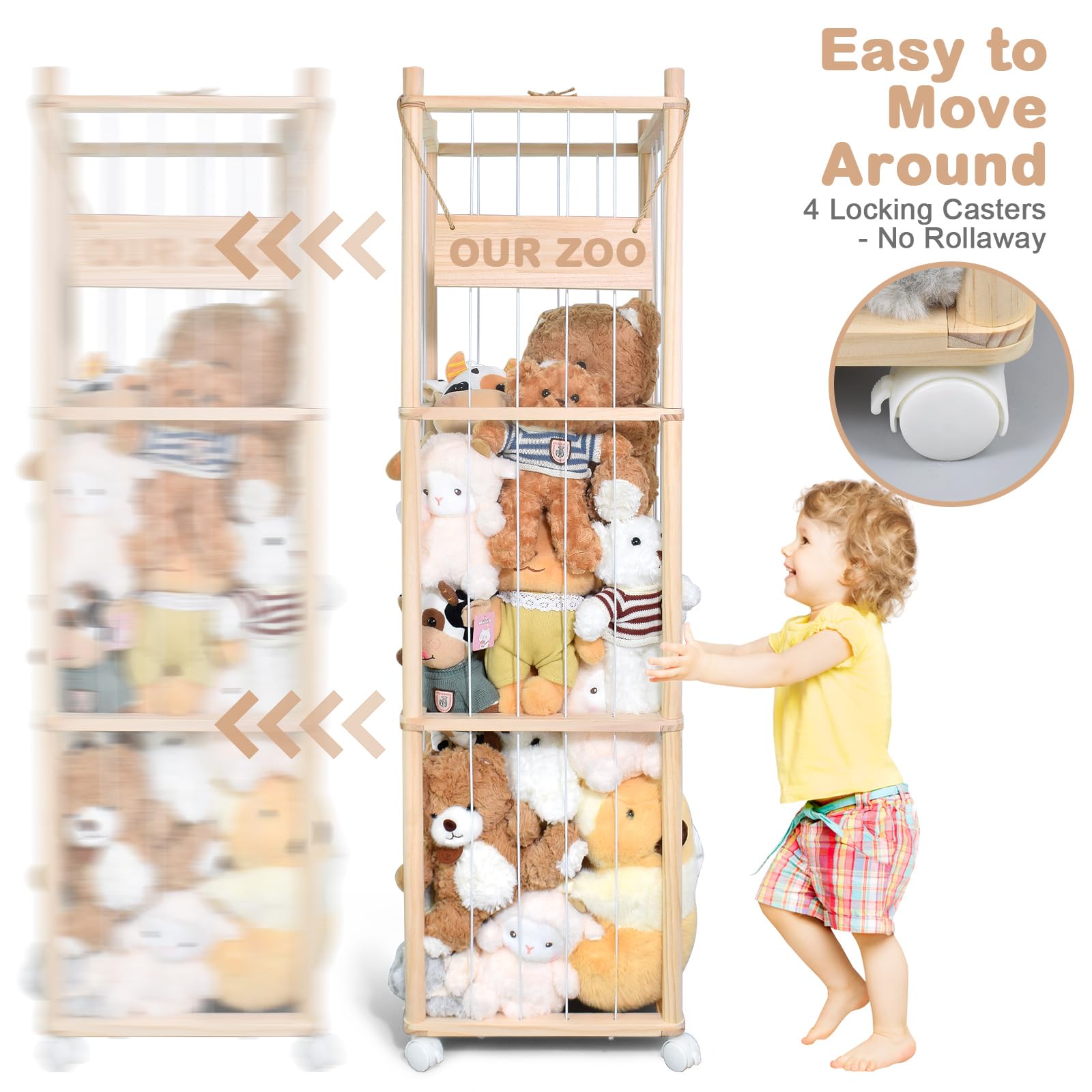 BENCHRY decorative storage solution suitable for nursery, playroom, or bedroom